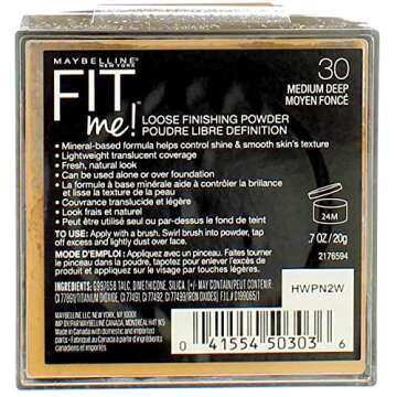 Fit Me Loose Pwdr Medium Deep,Maybelline Cosmetics,K2434400