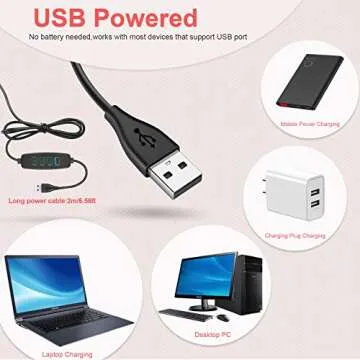 Hagibis Video Conference Lighting Kit,Computer/Laptop Moniter LED Video Light Dimmable 6500K Ring Light for Remote Working,Zoom Call,Self Broadcasting,Live Streaming