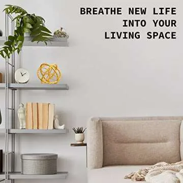 Everydecor Metal Decorative Sphere for Home Elegance
