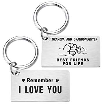 TGCNQ Grandpa Fathers Day Gift, Grandpa Gifts from Granddaughter, Best Grandpa Grandfather Gifts