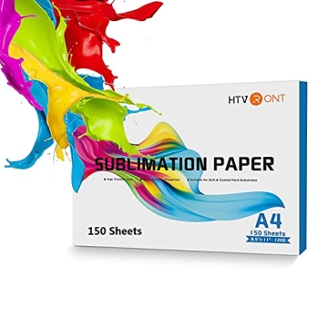 HTVRONT Sublimation Paper 150 Sheets - Vibrant Quality