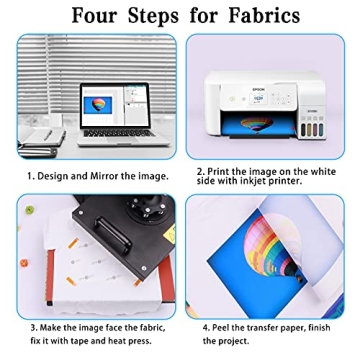 HTVRONT Sublimation Paper 150 Sheets - Vibrant Quality