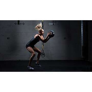 TRX Training Slam Ball, Easy-Grip Tread, 10-lbs