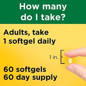 Vitamin D3 10000 IU Softgels for Immune and Bone Health