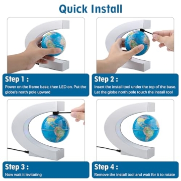 MOKOQI Levitating Globe - The Ultimate Gift for Everyone