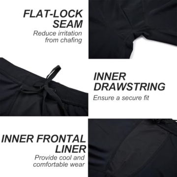 DEVOROPA Boys' Swim Jammers - Competitive Team Shorts