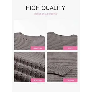 Dokotoo Women's Stylish Long Sleeve Sweater for All Occasions