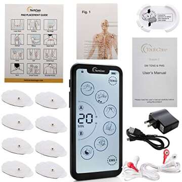 TechCare Massager – TENS Unit for Effective Pain Relief