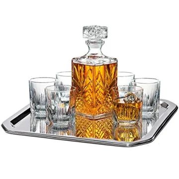 Bezrat Stainless Steel Serving Tray - Elegant and Durable