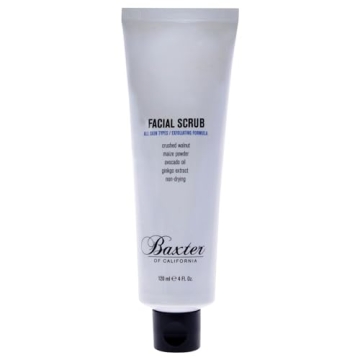 Baxter of California Facial Scrub for Men with Walnut & Avocado Oil