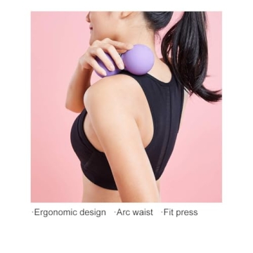 FITZELAR Double Lacrosse Peanut Massage Ball for Pain Relief