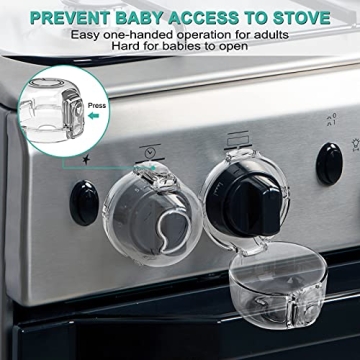 Award-Winning Child Safety Stove Knob Covers for Kitchen Use