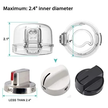 Award-Winning Child Safety Stove Knob Covers for Kitchen Use