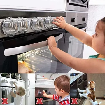 Award-Winning Child Safety Stove Knob Covers for Kitchen Use
