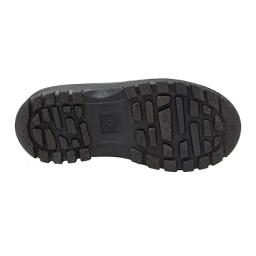 Lands' End Waterproof Kids Snow Boots - Insulated Warm Fleece Lined Winter Boots for Toddlers, Girls & Boys - Black, 5 Toddler