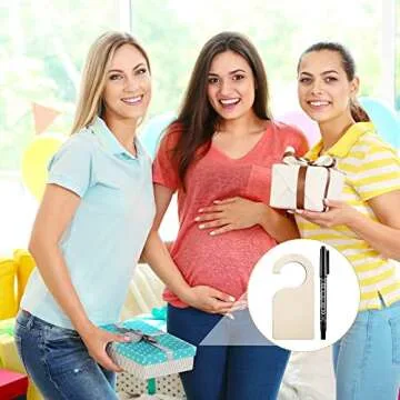 Patelai 25 Wooden Closet Dividers - Organizer Set with Marker