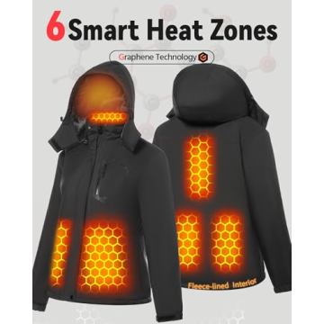 Graphene Heated Jacket for Stylish Winter Warmth