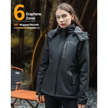 Graphene Heated Jacket for Stylish Winter Warmth