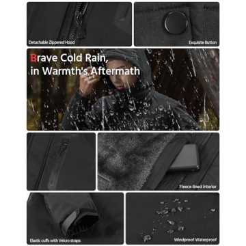 Graphene Heated Jacket for Stylish Winter Warmth