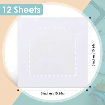 Moukeren 12 Pcs Linen Cocktail Napkins - Elegant & Functional for All Events