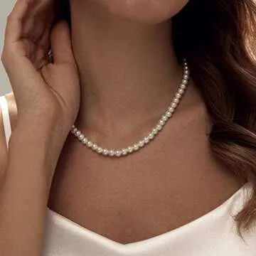 Zeffy 6MM Pearl Necklace - Elegant and Versatile