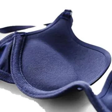 Nature Women's Essentials Deep U Multi-Way Push Up Bra