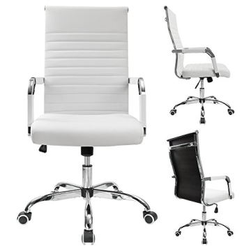 Furmax Executive PU Leather Desk Chair Adjustable Comfort