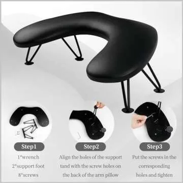 ANGNYA Ergonomic Nail Arm Rest for Professionals