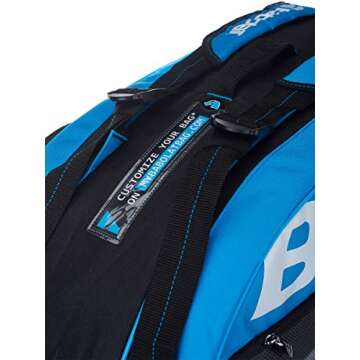 Babolat Pure Drive (6-Pack) Tennis Bag (Blue)