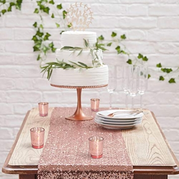 Volens Rose Gold 72pcs Votive Candle Holders for Events