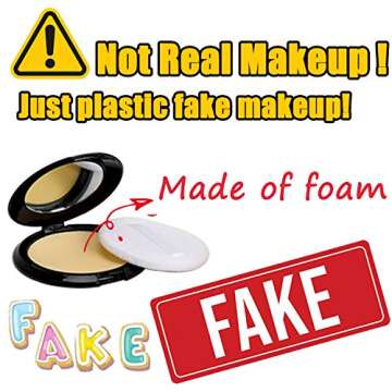 Fake Makeup Toy Girl Gifts - Fake Make Up Kit Pretend Make up Set for Kids Girl Children Princess Play Makeup Game Christmas Birthday Gifts for 3 4 5 6 Years Old Girls Gift