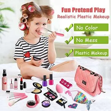 Delightful Fake Makeup Toy Set for Kids Creative Play