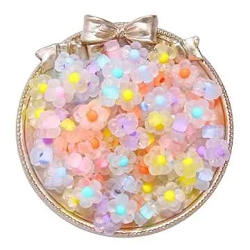 Acrylic Beads Flower Candy Love Heart Beads for Crafts