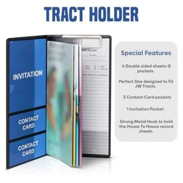 JW Tract Holder for Ministry, JW.org gifts pioneer, jw field service supplies, jw ministry supplies,...