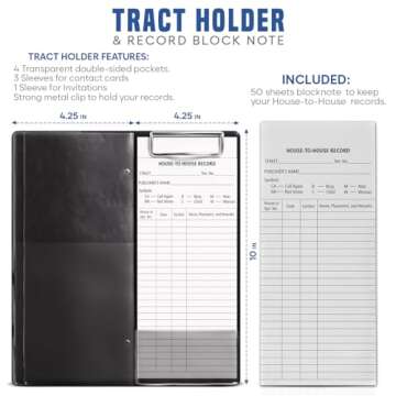 JW Tract Holder for Ministry, JW.org gifts pioneer, jw field service supplies, jw ministry supplies, jehovah witness accessories, jw magazine and tract holder, JW ministry organizer, JW Pioneer Gifts