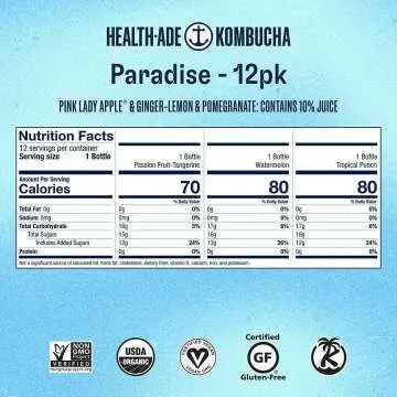Health-Ade Organic Kombucha Paradise Variety Pack