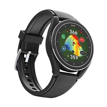Voice Caddie T9 Golf GPS Watch with Touchscreen Power Bundle