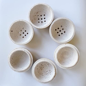 Unique Handmade Natural Marble Incense Burner for Relaxation