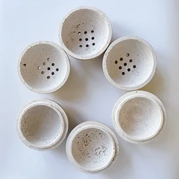 Unique Handmade Natural Marble Incense Burner for Relaxation