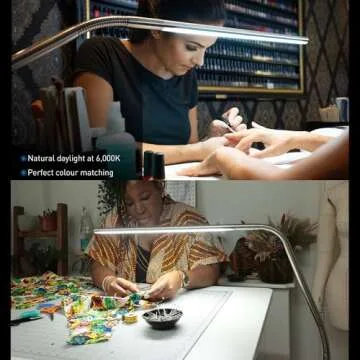 daylight Company Slimline 3 Floor Lamp, White