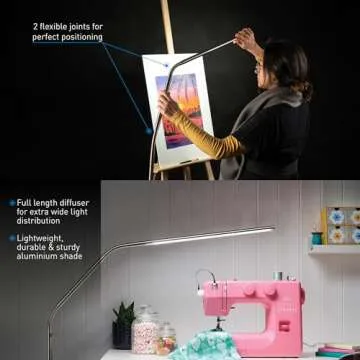 daylight Company Slimline 3 Floor Lamp, White