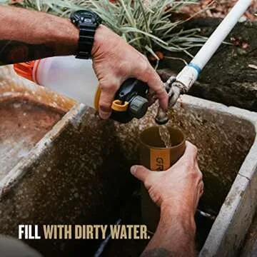 GRAYL GeoPress Water Purifier Bottle for Outdoor Adventures