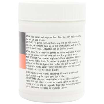 LIQUITEX / COLART Modeling Paste Acrylic Gel Medium-8oz