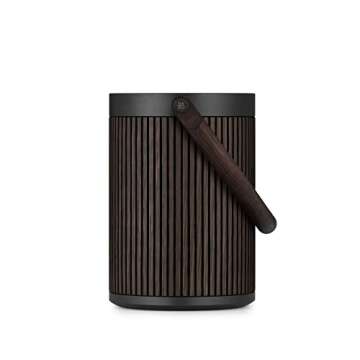 Bang & Olufsen Beosound A5 - Portable Bluetooth Speaker with Wi-Fi Connection, Carry-Strap, Dark Oak