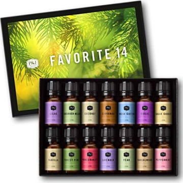P&J Trading Fragrance Oil Favorite Set | Candle Making Scents for Home and DIY Projects