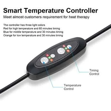 Liipoo Heated Neck Stretcher with Magnetic Therapy Pillowcase, Neck and Shoulder Relaxer Pillows, Cervical Traction Device for Relieve TMJ Headache Muscle Tension Spine Alignment…