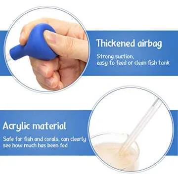 Weewooday Aquarium Feeding Set for Easy Aquatic Care