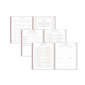2025 Day Designer Monthly Planner in Muted Lilac