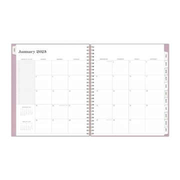 2025 Day Designer Monthly Planner in Muted Lilac