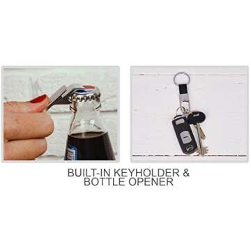 SHYLERO Beach Bag and Pool Bag Has Cooler Pocket, 7 Pockets Total, Zip Top. Family Size Waterproof Beach Tote